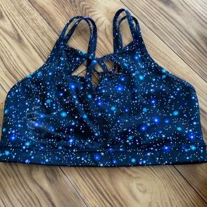 Galaxy sports bra